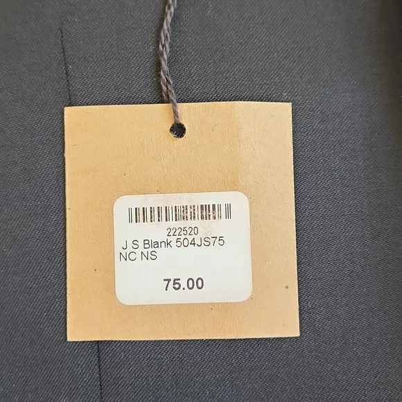 Solid black Boss by Hugo Boss sport coat, NWT. Jacket 42L
